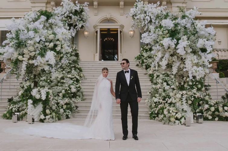 Sophia Richie's Wedding A Closer Look at the Floral Arrangem