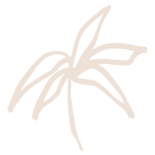 beige palm outline