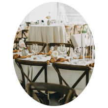 Vancouver Wedding Reception Table arrangements, copper