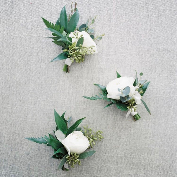 wedding boutonniere wedding flowers event flowers vancouver olfco our little flower company